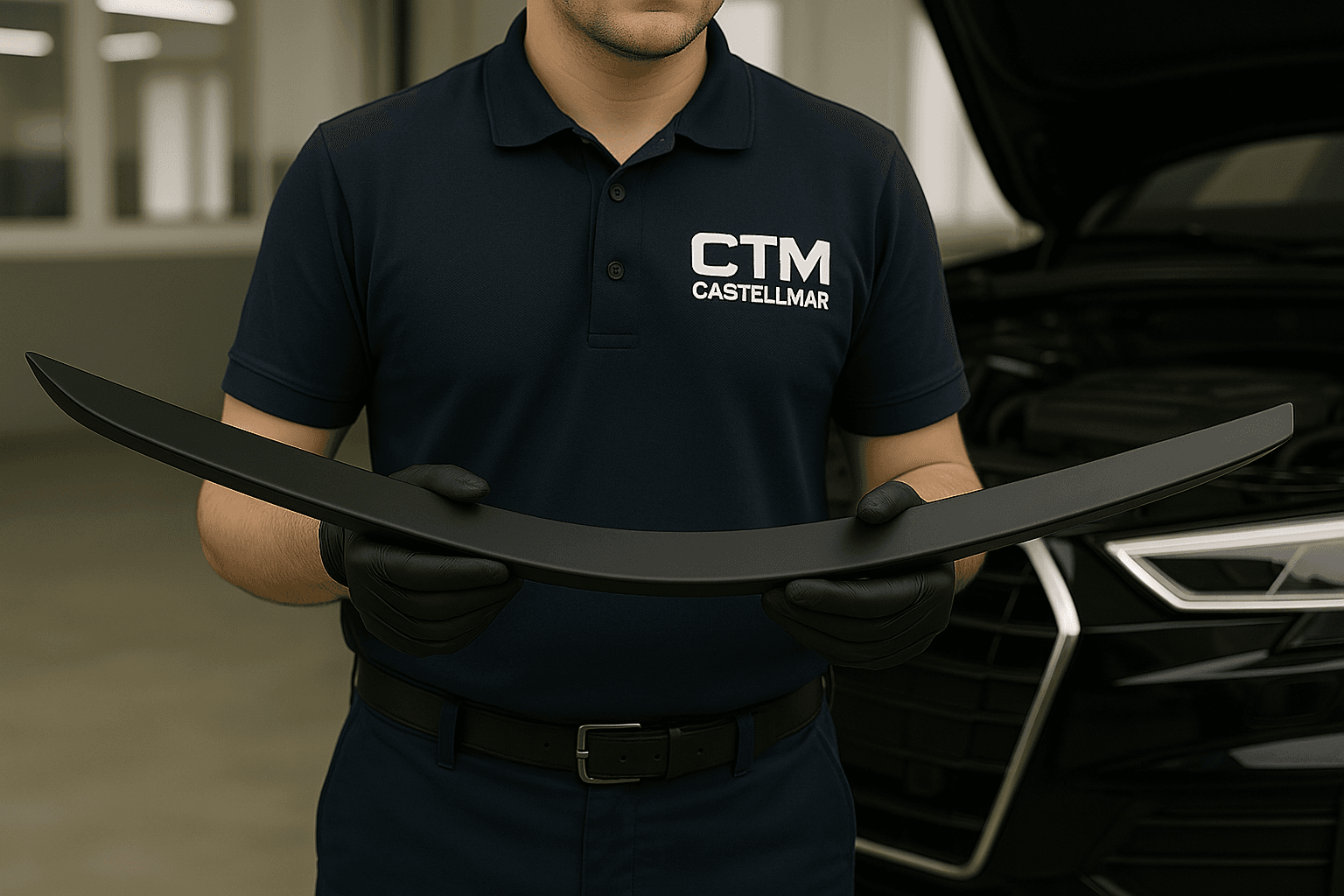 Spoiler y molduras BMW